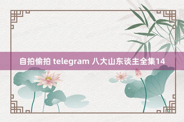 自拍偷拍 telegram 八大山东谈主全集14